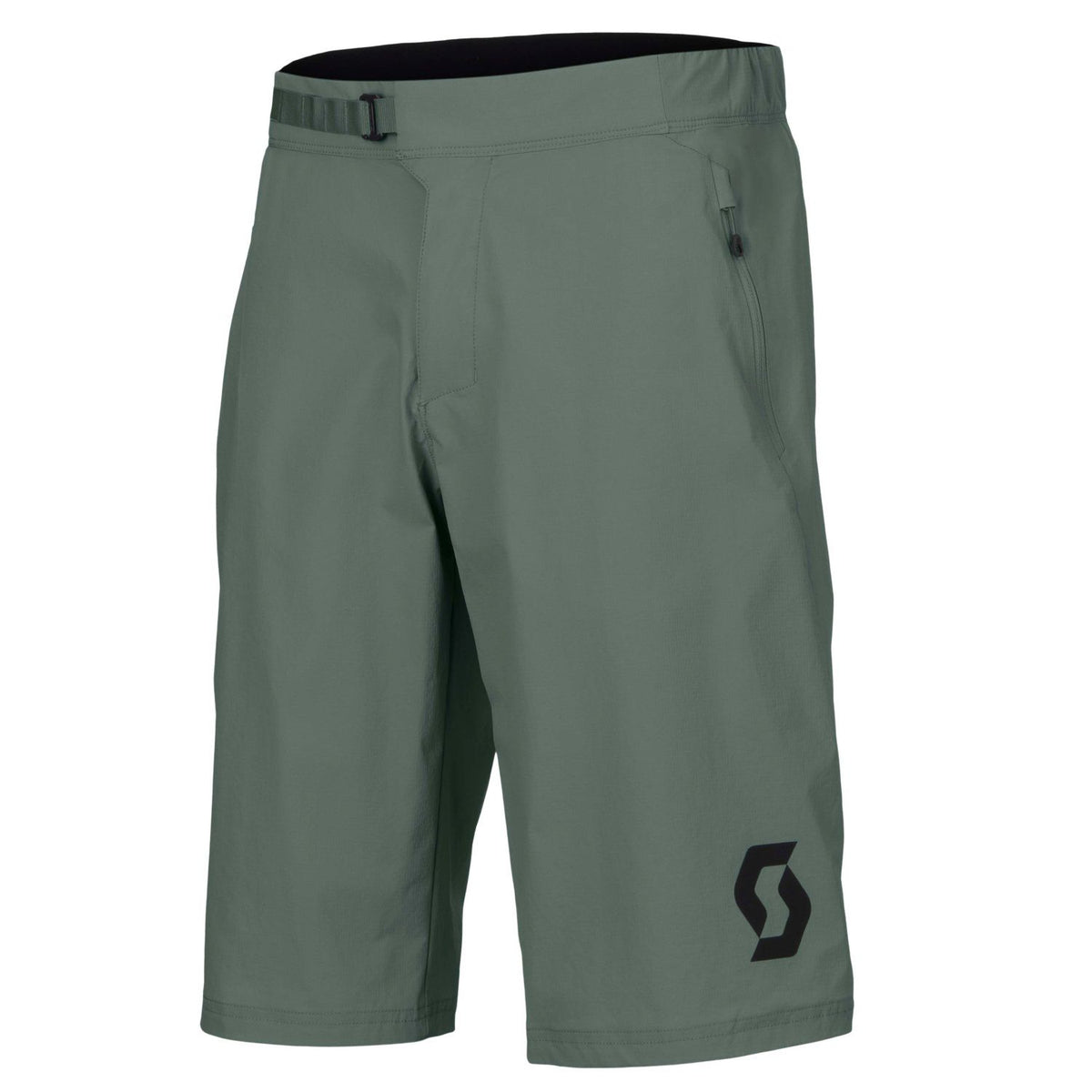Pantalón Corto MTB Badana Scott Trail Vertic Hombre Tranquil Green