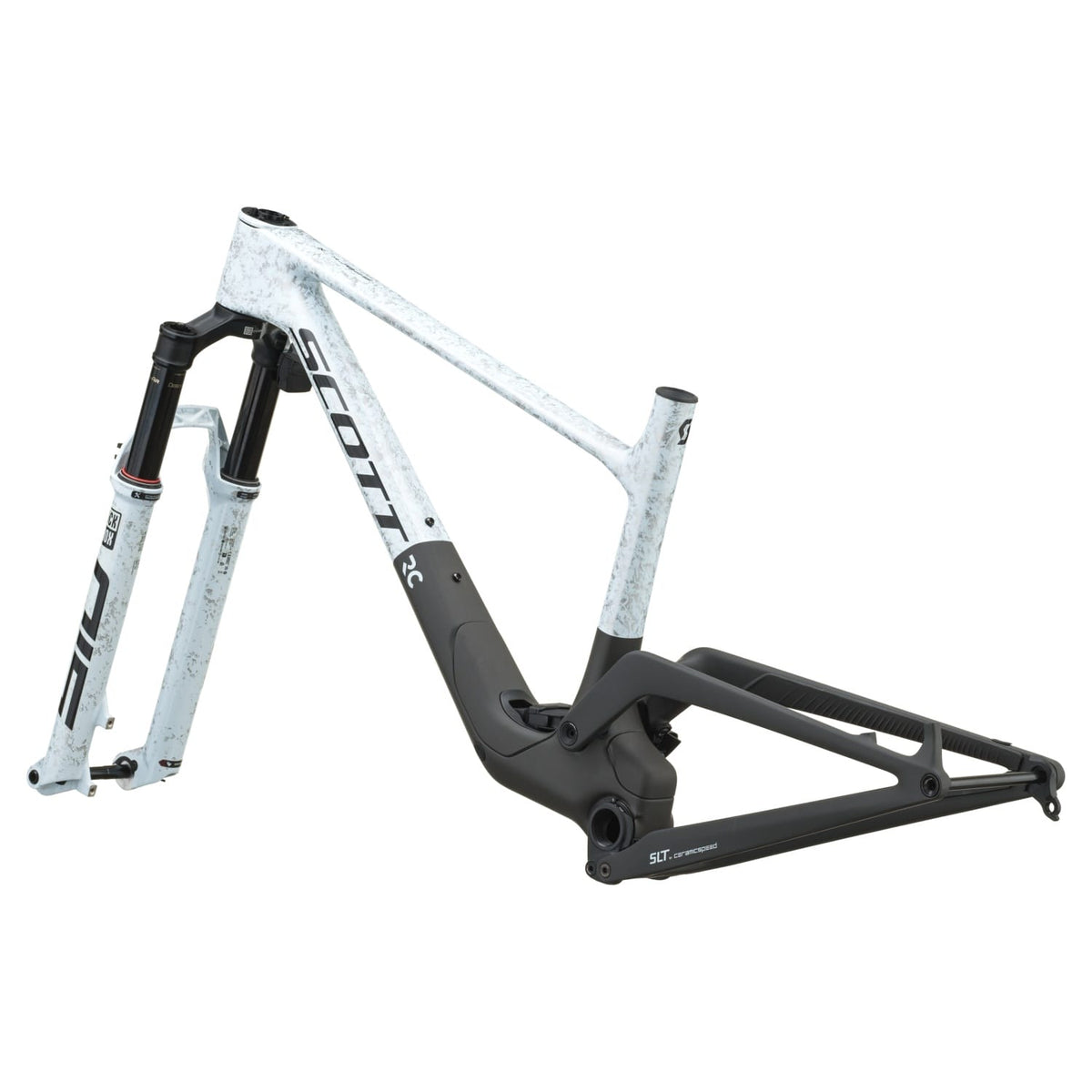 Cuadros Bicicleta MTB Cuadro Horquilla Scott Spark RC World Cup EVO 2027 Rush White/Carbon Black #4