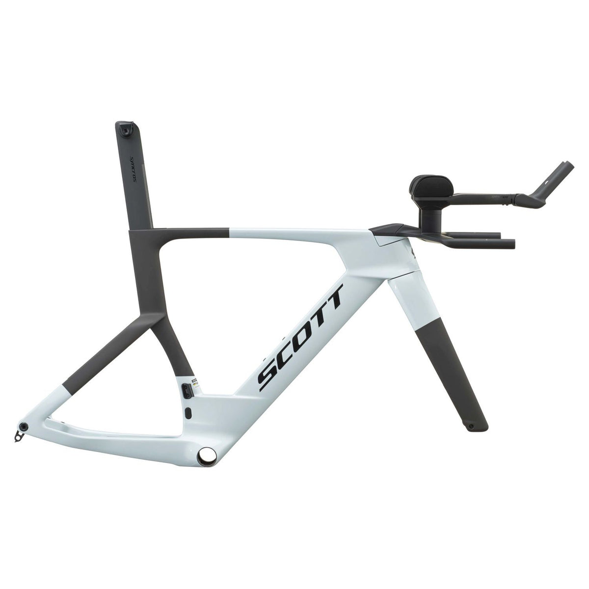 Cuadros Bicicleta Triatlon Cuadro Scott Plasma RC TT 2027 Cumulus White/Carbon Black #2