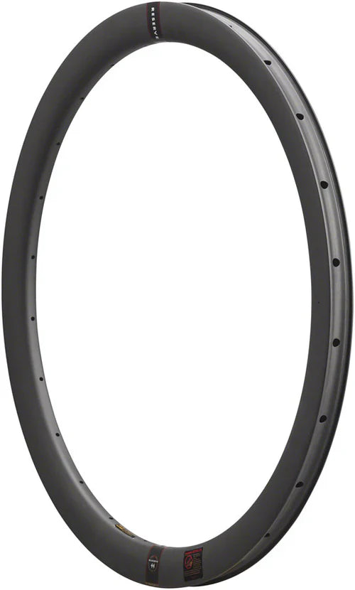 Llanta Gravel Reserve 40 GR Turbulent Aero Carbono Negro