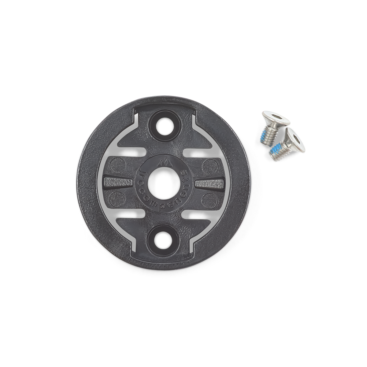 Inserto Soporte Ciclocomputador JRC Components Garmin Negro