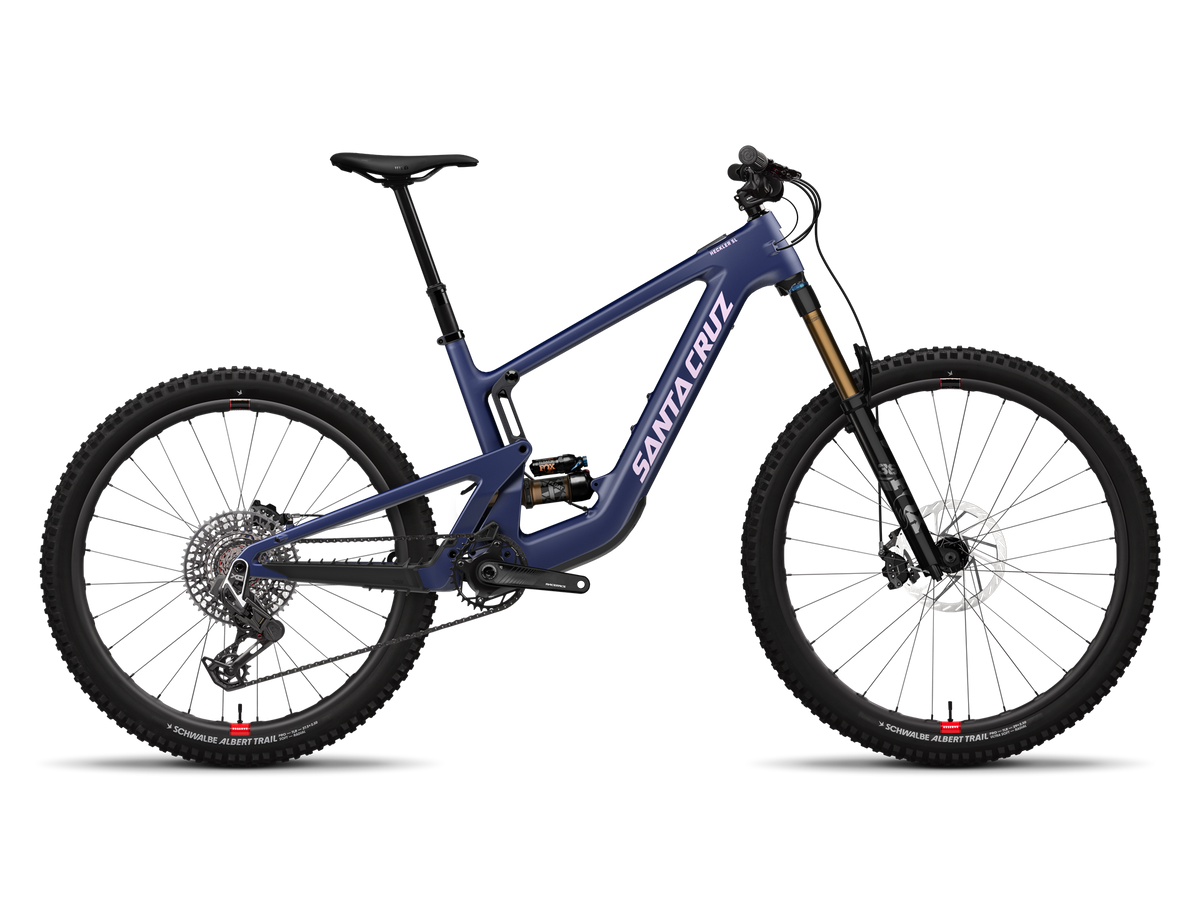 Bicicletas Eléctricas eTrail Santa Cruz Heckler SL X0 AXS RSV 2025 Matte Dark Blue