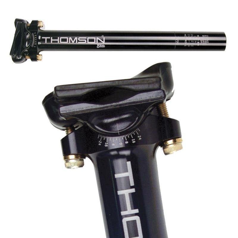 Tija Sillín Thomson Elite 330mm Aluminio Negro