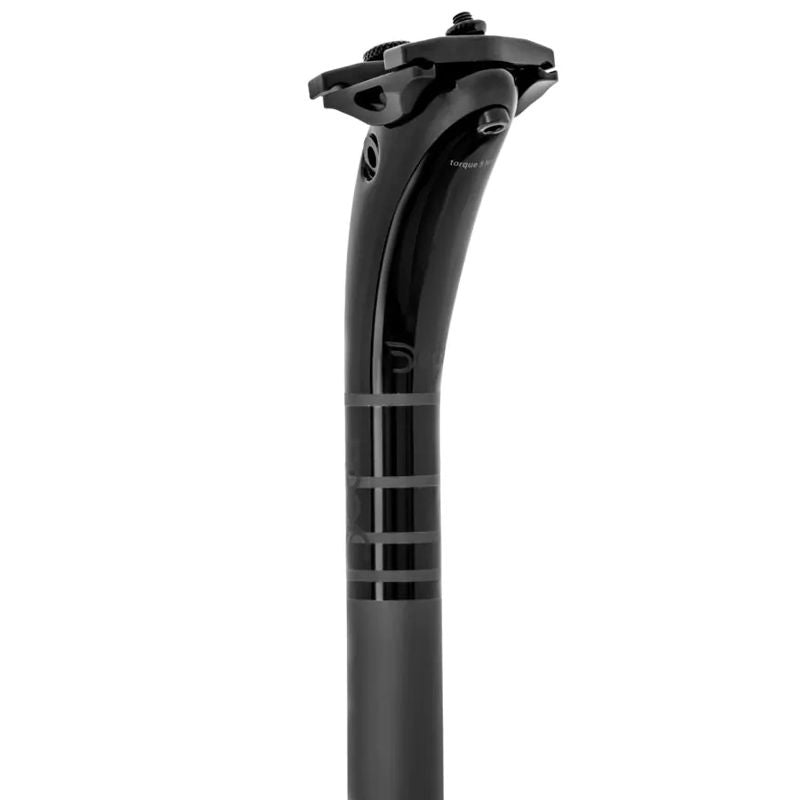 Tija Sillín Deda RS 400mm 25mm Offset Carbono Negro Pob