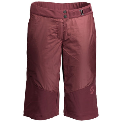 Pantalón Corto MTB Scott Trail Storm Insuloft AL Mujer Amaranth Red