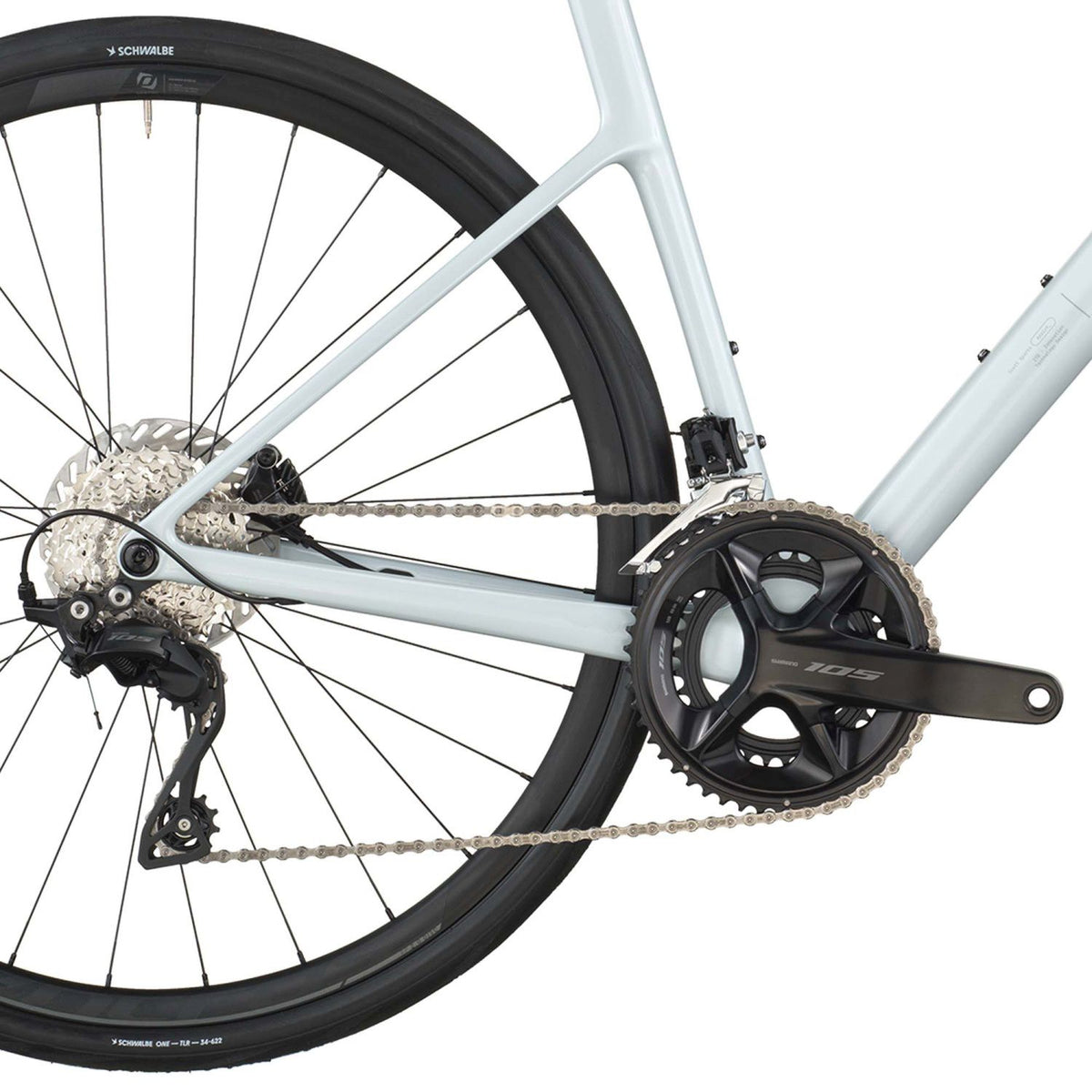 Bicicletas Carretera Scott Addict 50 2027 Cumulus White #4