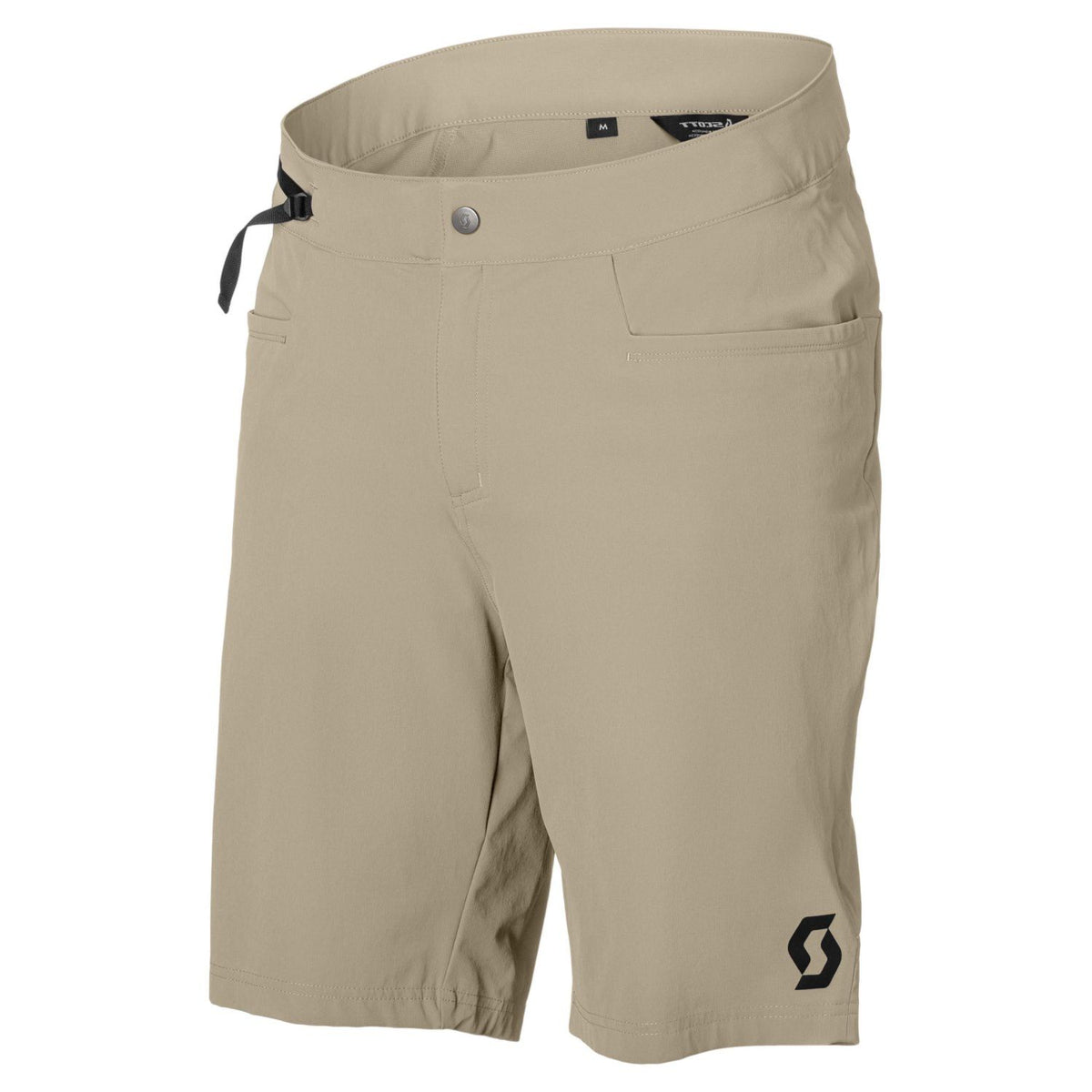 Pantalón Corto MTB Badana Scott Vertic Hombre Portobello Beige