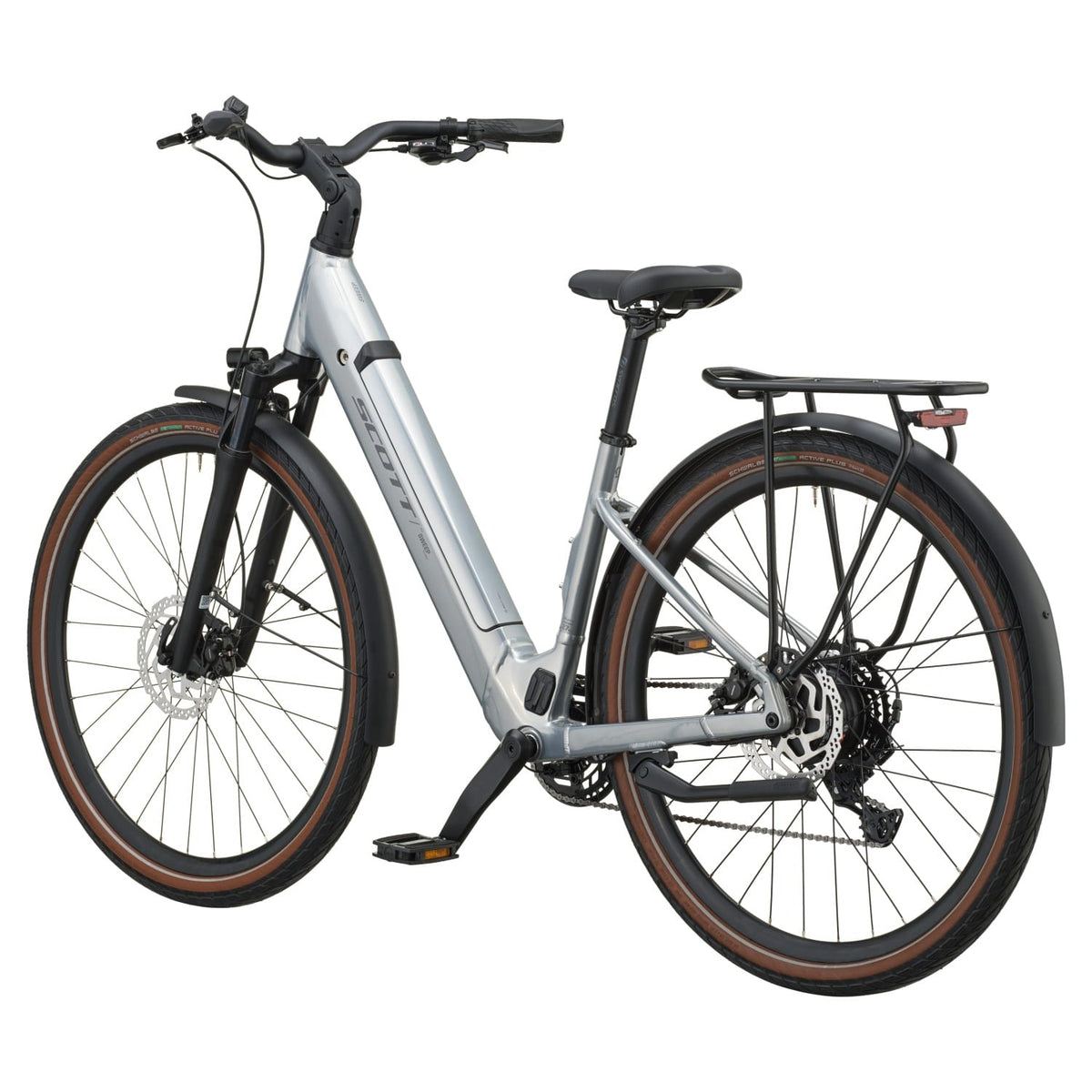 Bicicletas Eléctricas eUrbanas Scott Sweep 20 Wave 2027 Chrome Silver #3