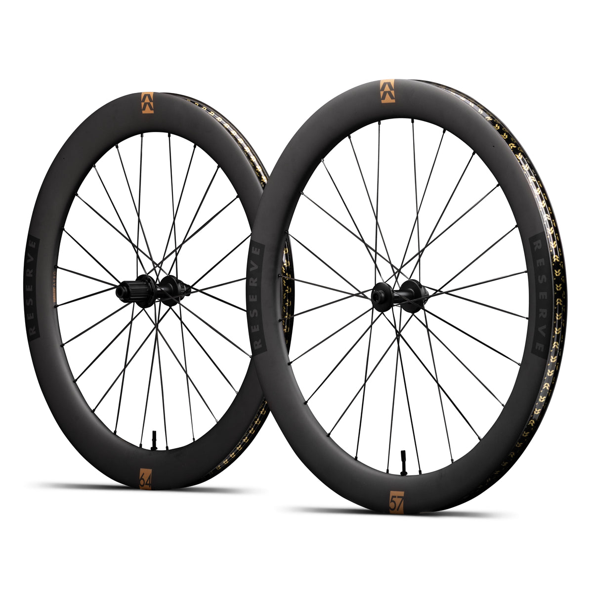 Juego Ruedas Carretera Reserve 57/64 Turbulent Aero DT Swiss 240 XDR Center Lock Negro