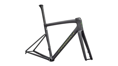 S-Works Tarmac SL8 RTP Cuadro Carretera Specialized 2025 Satin Carbon Rtp/Silver To Green Pearl