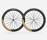 Oquo Road Wheelset RA57LTD CS Shimano HG Metallic Golden Sand Matt