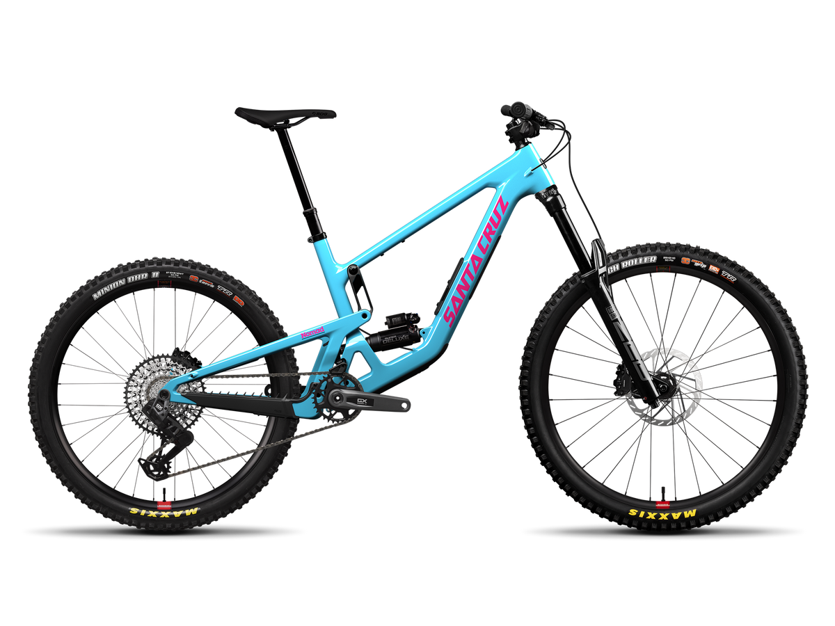 Bicicletas Enduro Santa Cruz Nomad GX AXS 2027 Gloss Aqua-Magenta