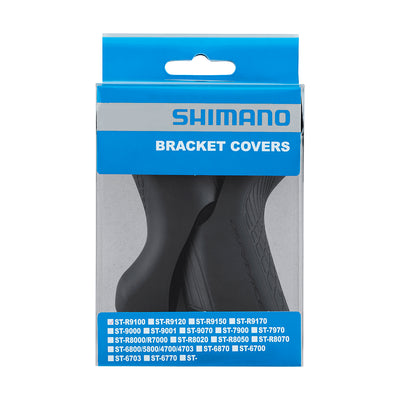 Goma Cubremanetas Shimano ST-R9100 Negro #3