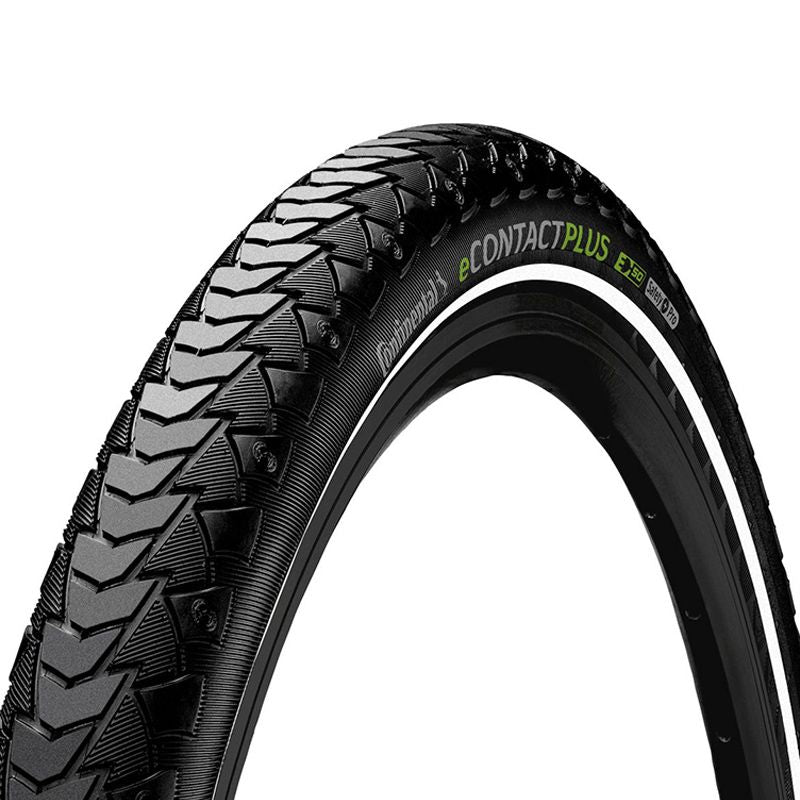 Cubierta Continental Econtact Plus 27.5X2.20 Rigida Negro Reflectante